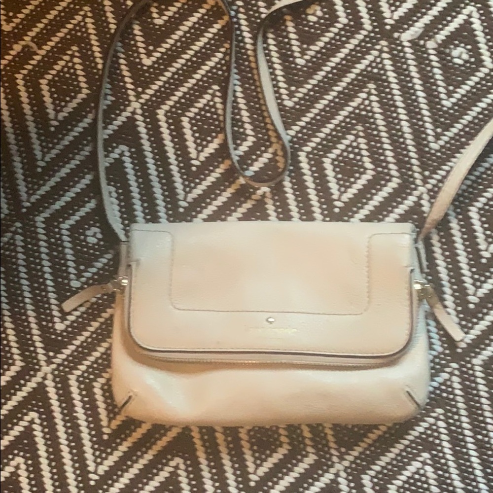 Tan kate spade purse